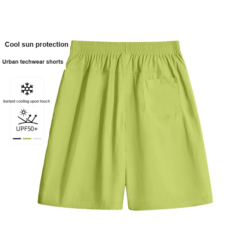 Izzue Casual Straight Fit Shorts Unisex-1