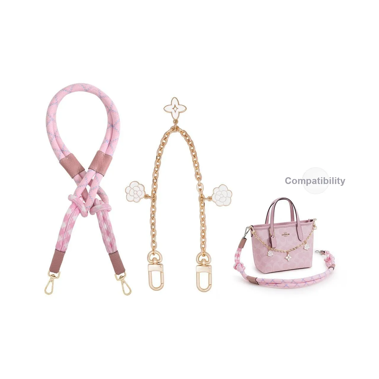 Lan Bao Fan Микрофибра Сумка Ремень Женский Многоцветный