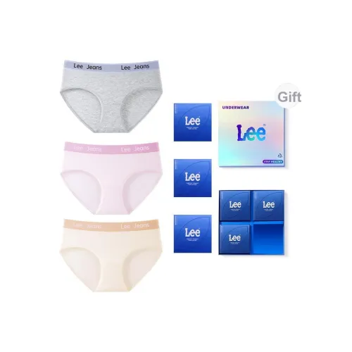 Lee совместный бренд модель Classic 101 Нижнее белье Женское Коробка 3 упаковки