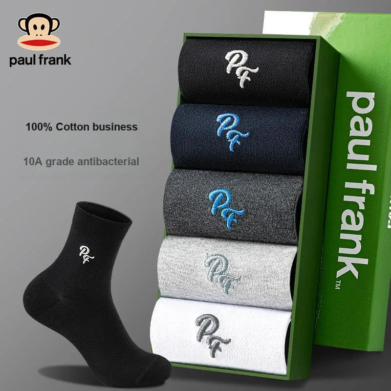 PAUL FRANK Mid Calf Socks Men's Box 5 Pack-20