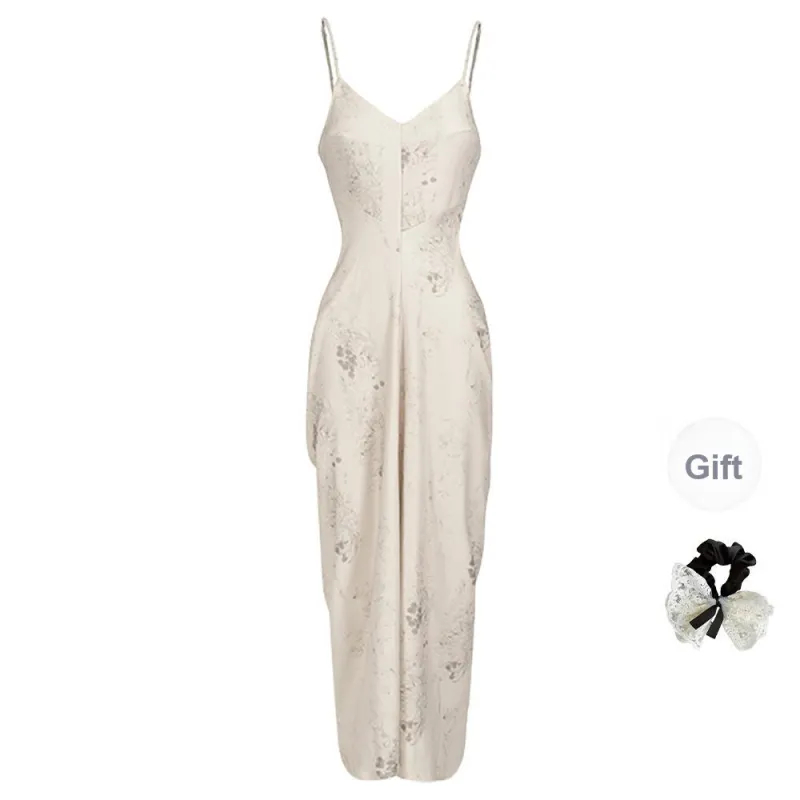 TUSHIFEI Slip Dresses Women's Multicolor+Hair Tie Comes With-0