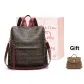 Burgundy+Shopping Bag
