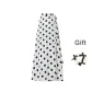 White+Bowknot Hair Tie (Comes with)