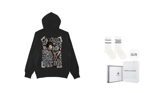 Charlie Luciano Sweatshirt Unisex Black