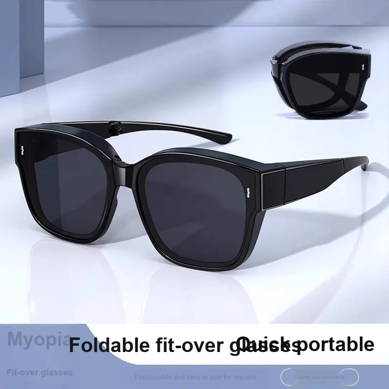 Anxious TR90 Square Sunglasses Unisex-1