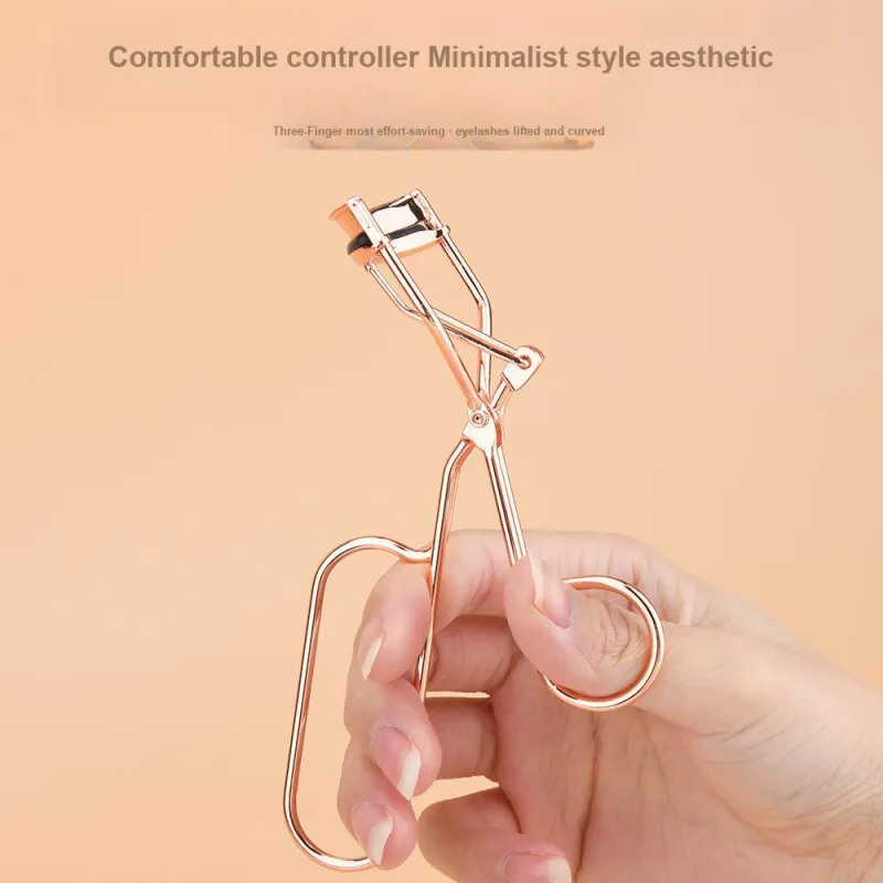 JIANYINGSHU Eyelash Curler Natural, Designed For Comfortable Use, Minimalist Style Curling-1