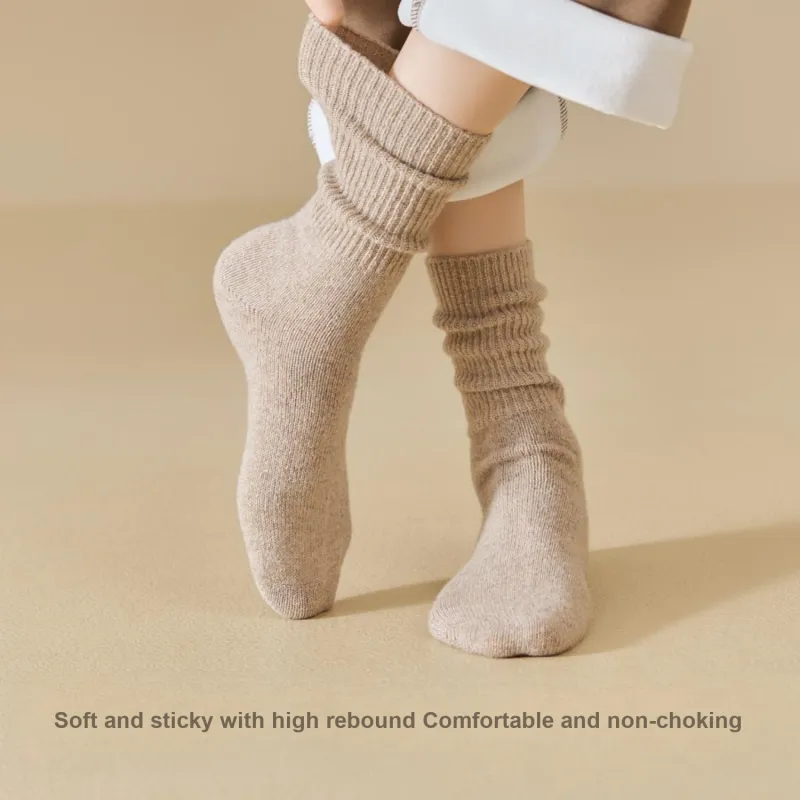 Temooues Mid Calf Socks Women's Combo Set-15