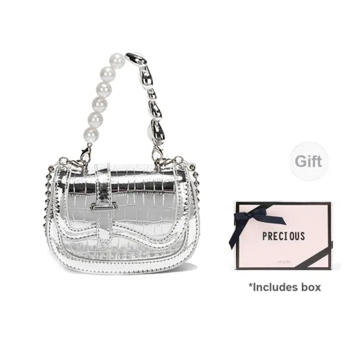 SAFIYA Shoulder Bags Silver