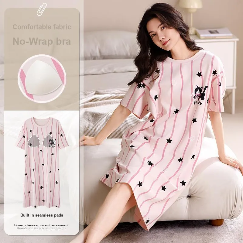 Pretty lady Women's Nightgowns-1