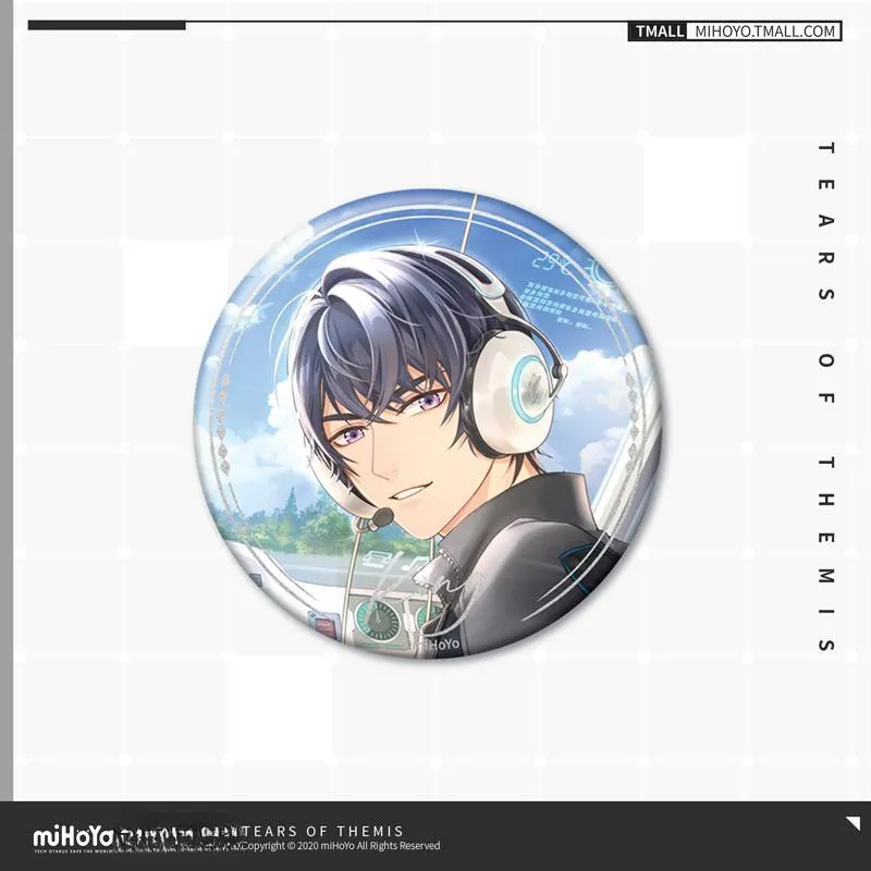 MIHOYO Heartbeat Commemoration Collection Horse Bit Iron Badge Lu Jinghe Edition IP Merch-4