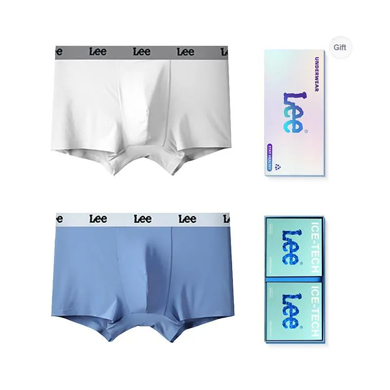 Lee Underpants Men's Gift Box Of 2 Strips-18