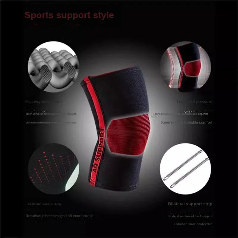 AQ Knee Pads Running Mountaineering Hiking Cycling Volleyball Tennis Soccer Badminton Basketball Other-7
