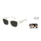 MS3118C90 Polarized-Ecru Frame with Gray Lens-Multicolor Temple