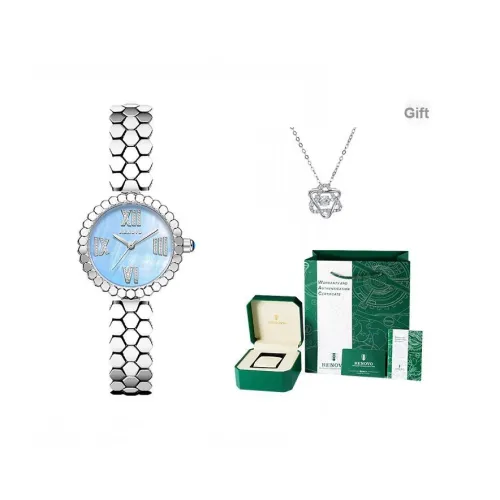 RENOVO Кварцевый механизм сплав ремешок женские часы жемчужная раковина цвет циферблат часов