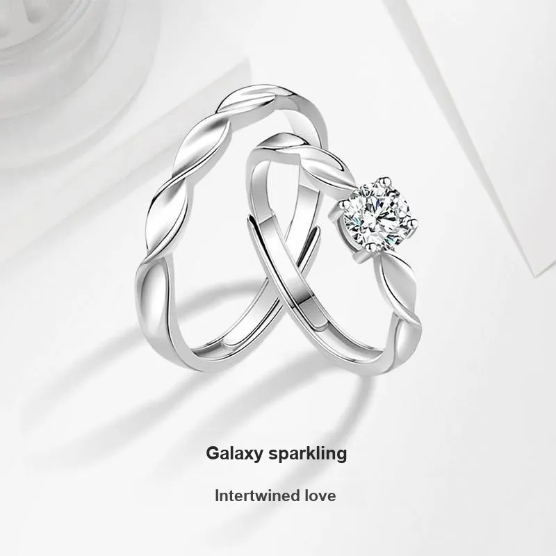 MISS TOOYA S999 Fine Silver Rings Unisex-3