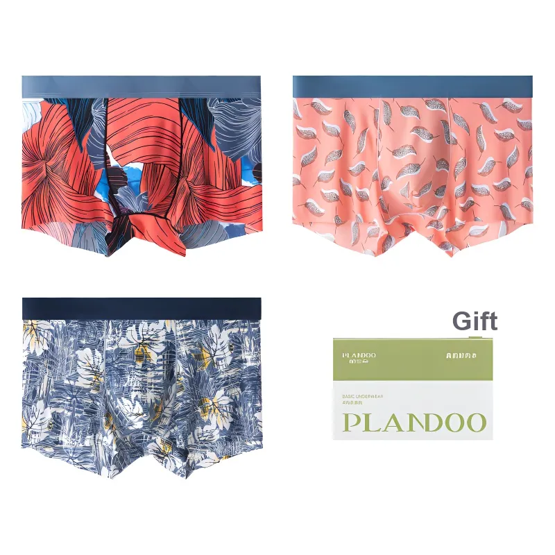 PLANDOO Underpants Men's Shopping Bag 3 Pack-5