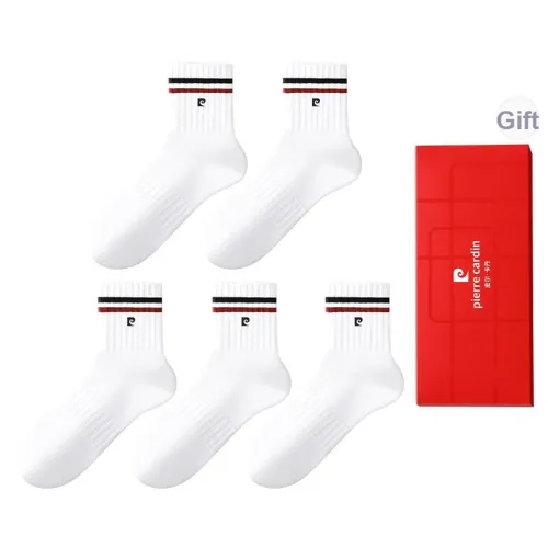 PIERRE CARDIN Mid Calf Socks Men's 5 Pack Box Included