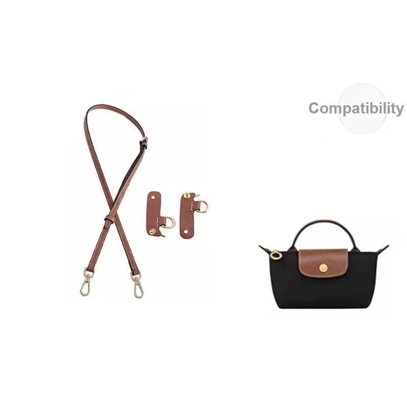 Jingxi Microfiber Bag Shoulder Strap Women's Brown-3