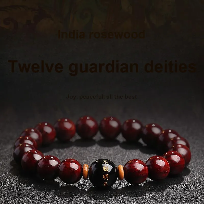 MUSHENGYUAN Rosewood Bracelets Unisex-93