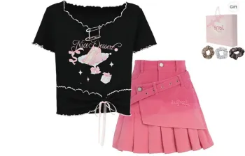 SNBL Two Piece Skirt Sets Women's