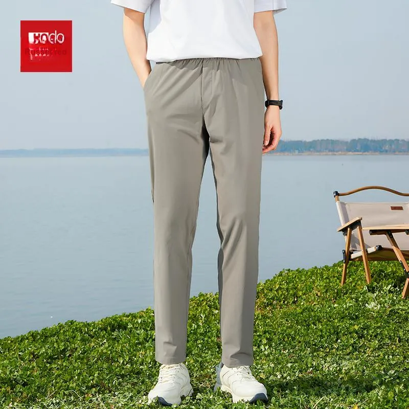 Red bean Casual Pants Men-12