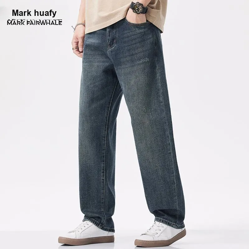 FAIRWHALE Jeans Unisex Blue-5