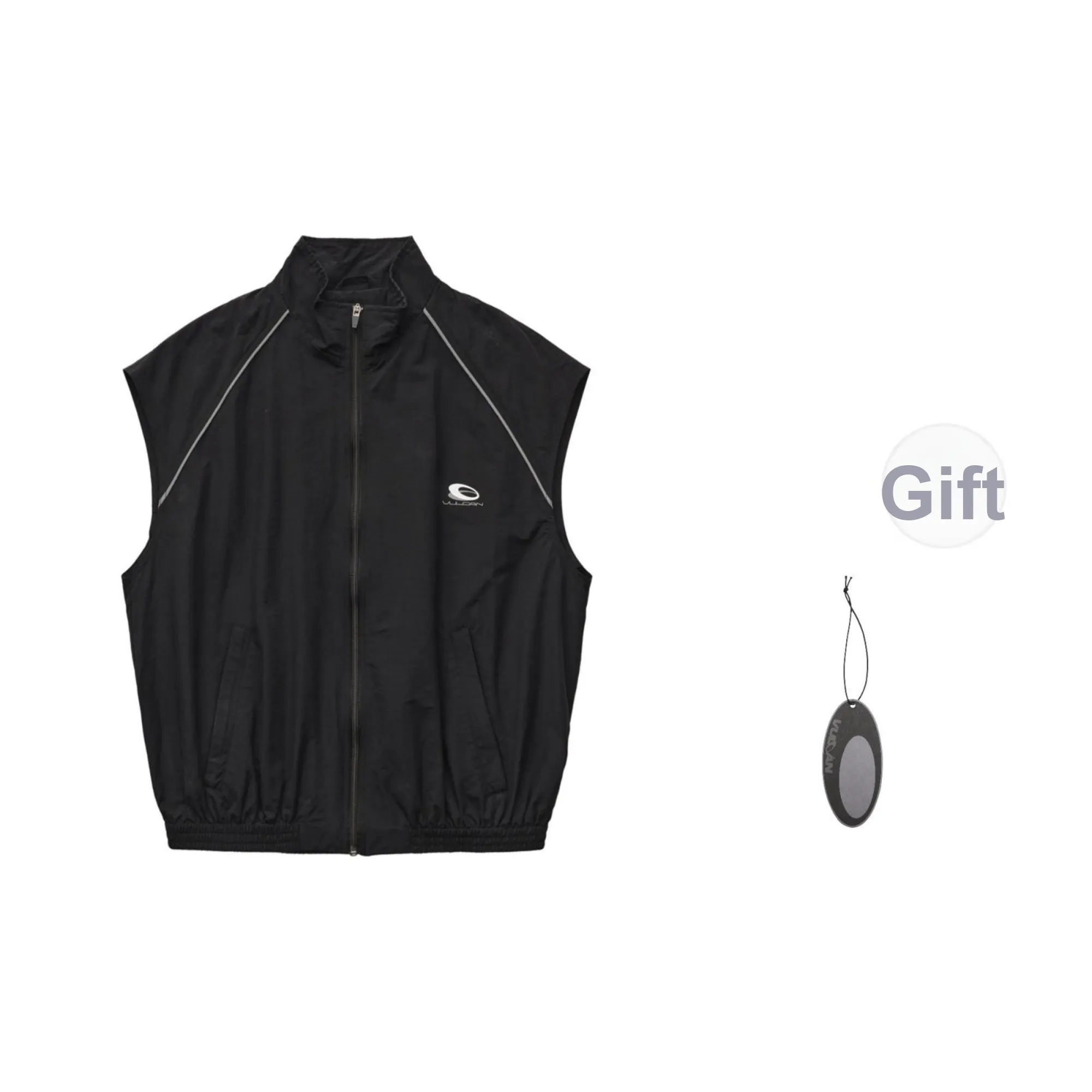 VULCAN STORE Черная унисекс куртка