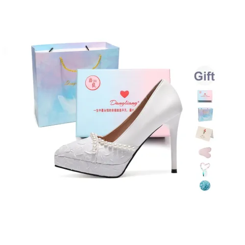 Be Good Узкий каблук Высокие каблуки 11 см Женские Белый Набор в подарочной коробке