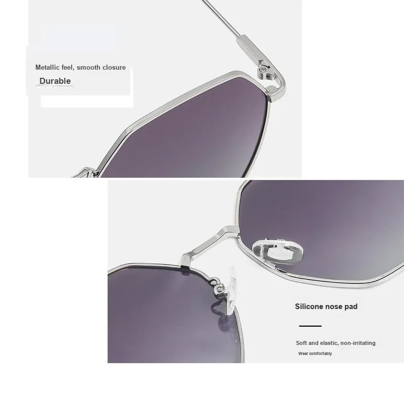 Thunder Pailong Irregular Shape Sunglasses Women's-2