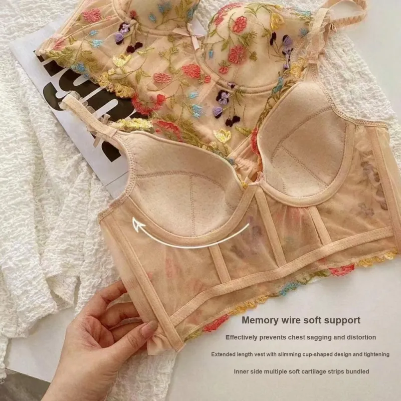MT·MIT Bra Women's Fairy Of Flowers-4