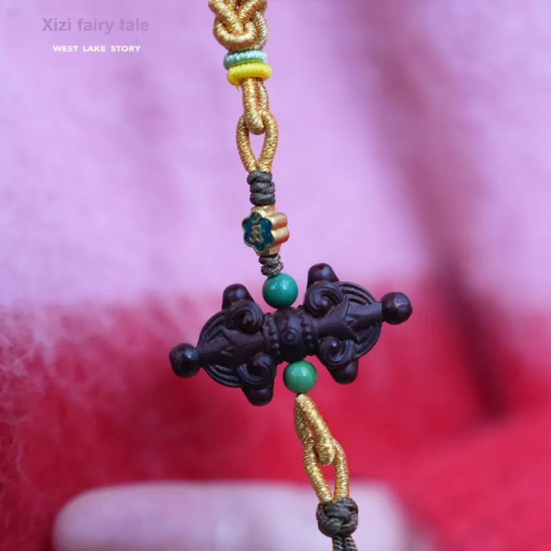 XIZITONGHUA Pterocarpus Pendants Unisex-1