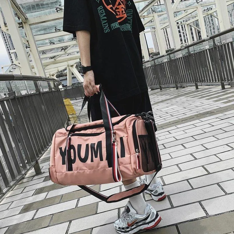 MTribe Nylon Gym Bag Unisex Multicolor-14