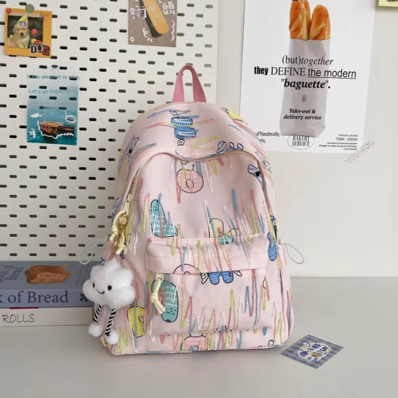 URBAN FOREST Nylon Backpack Women's Multicolor-16