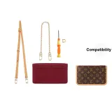 Compatibility Carryall Trumpets[Cow Leather Shoulder Strap Crossbody]Sub-Bag Set