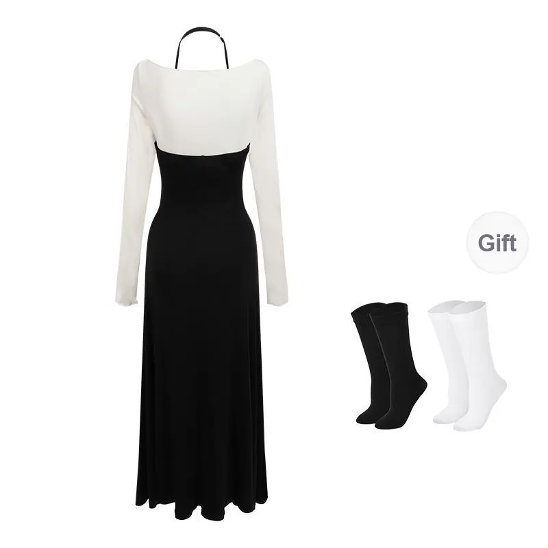 BSEVENI Two Piece Skirt Sets Women's-1