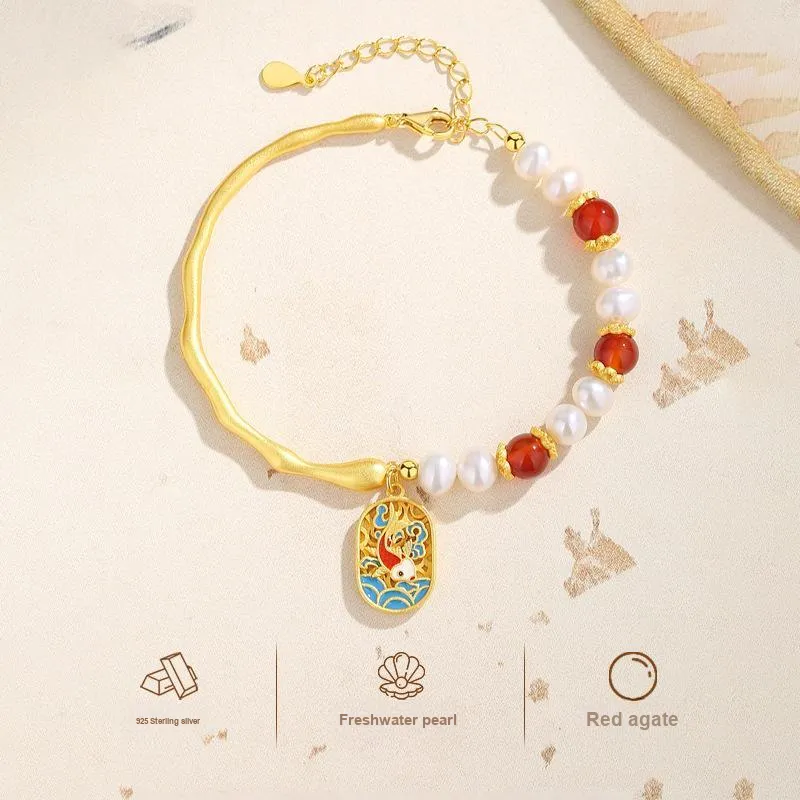 Andaozi Freshwater Pearl Bracelets Women's-2