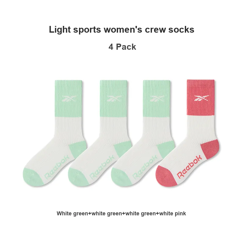 Reebok Mid Calf Socks Women's 4 Pack-24