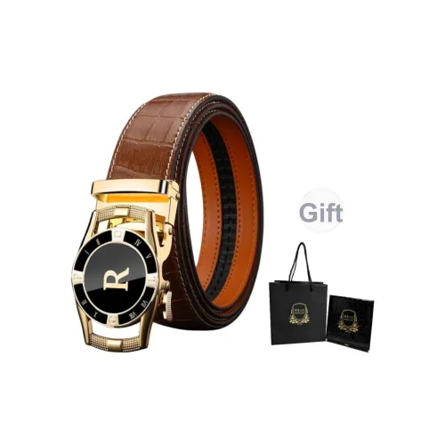 MH Ремни из коровьей кожи мужской 3,5 см