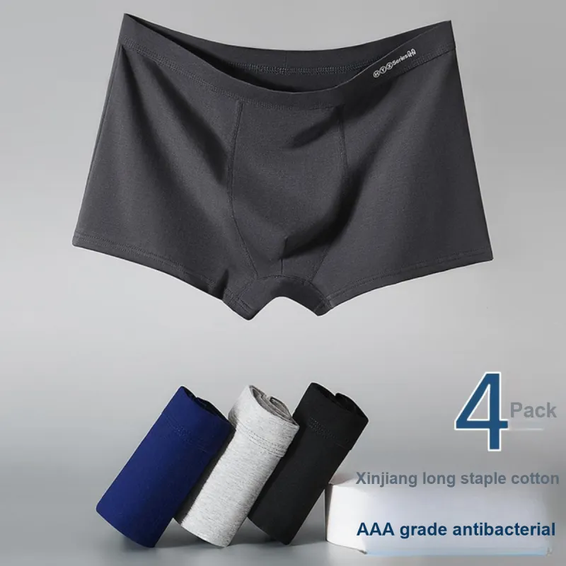 H YXIANG Underpants Men's 4 Pack-2