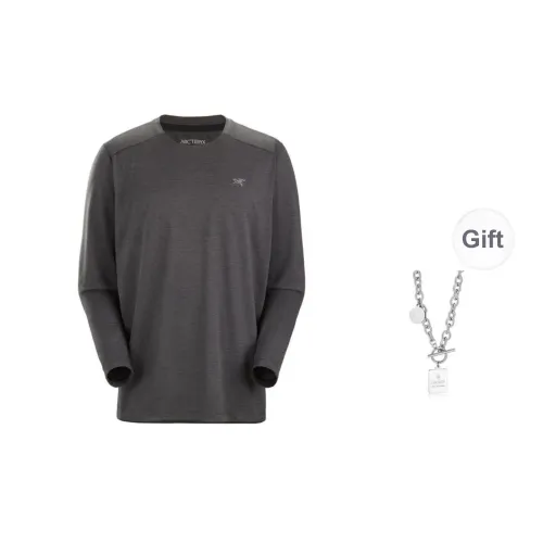 Arcteryx Cormac Series T-Shirt Unisex Black Gray Color Comes With Necklace
