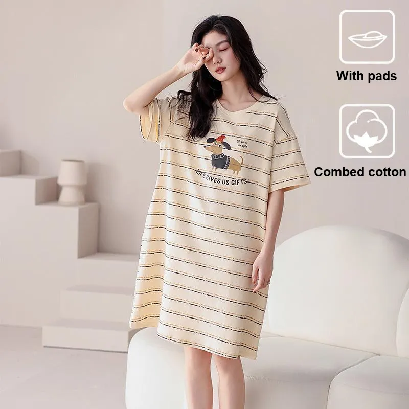 Good fortune Women's Nightgowns-2