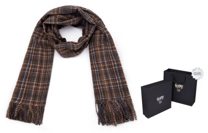KENMO Knit Scarves Unisex-11