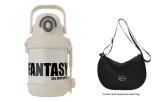 Ecru+Shoulder Bag