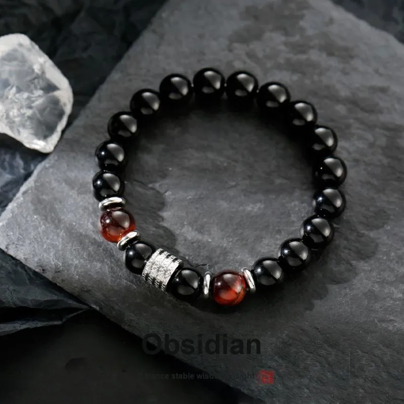 ASTAR HADES Obsidian Bracelets Men's-3