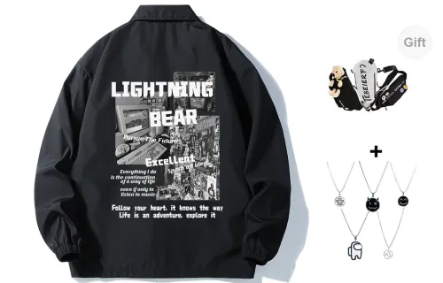 LIGHTNING BEAR Jackets Unisex