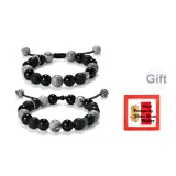 Cool Obsidian Bracelets (Couple's 1 Pair)