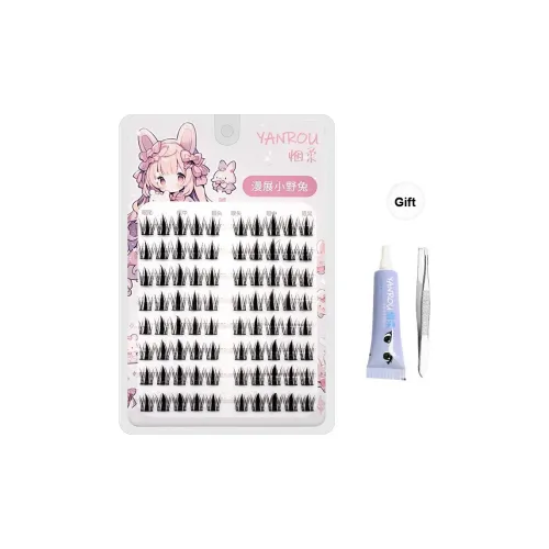 YANROU Накладные ресницы в форме кролика Усаги естественная длина увеличивающий стиль