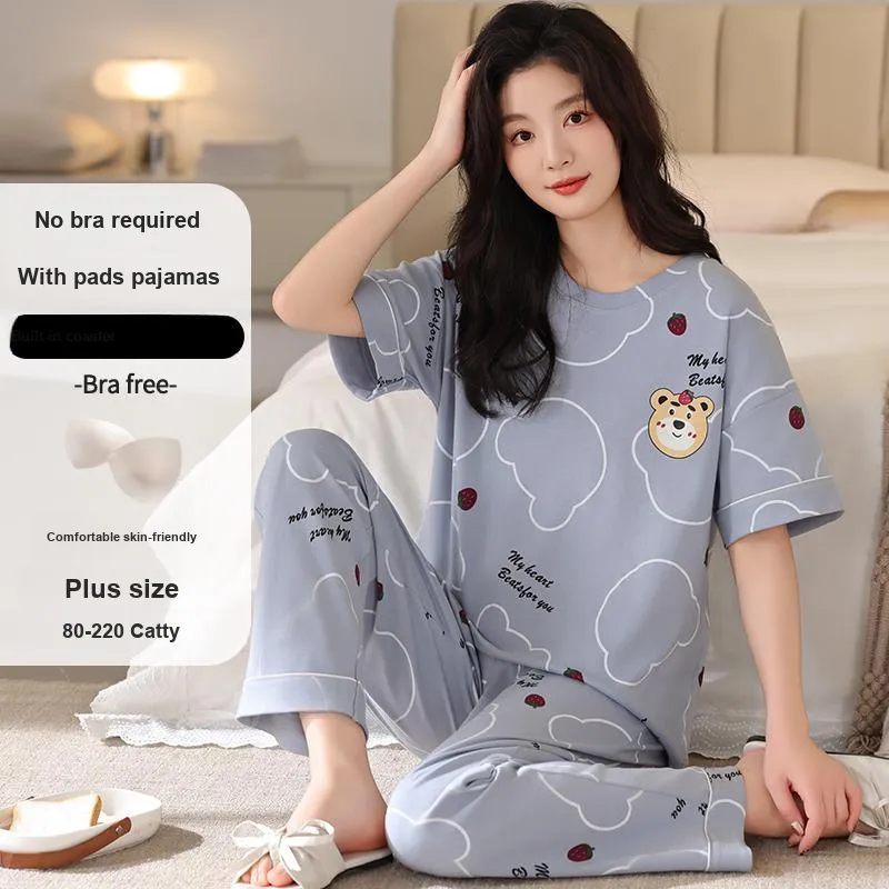 MADALLO Pajama Set Women's Sky Blue-1