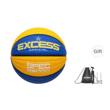 EXCESS PU Basketball Autumn Osmanthus Yellow Size 7 Ball Training Unisex