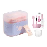 Tencel Style (Box Included 50 Pcs)+Facial Mask Bowl 8-Piece Set+Mug